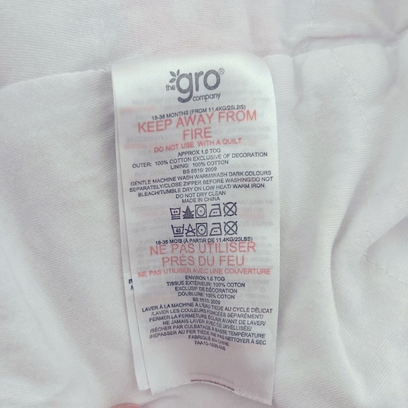Grobag 2 pack bundle 1.0 tog (18 - 36 months) - Picture 4 of 7